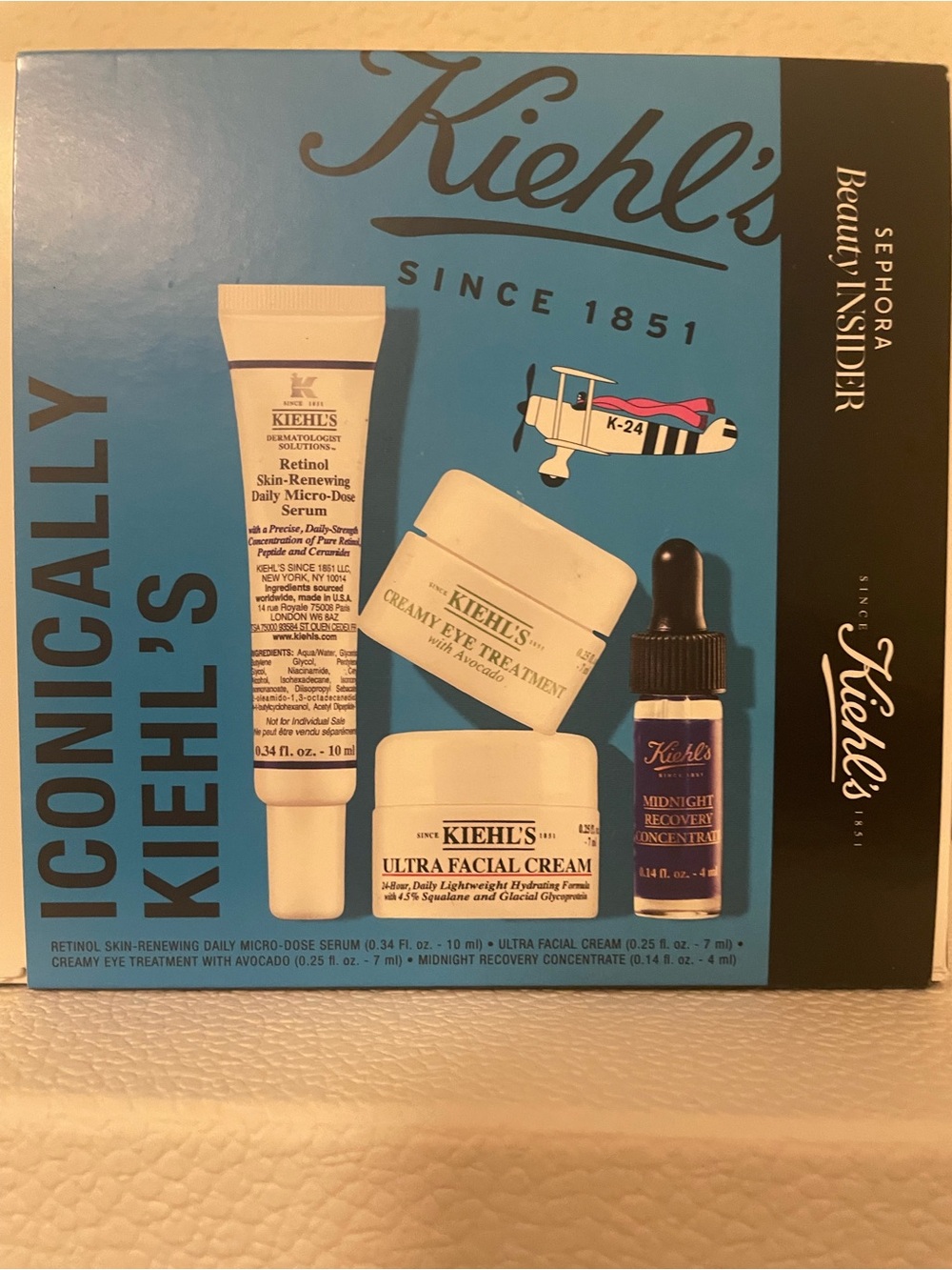Kiehl's Skincare Set Iconically Kiehls -NIB